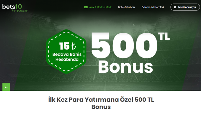 Bets10 açılış sayfası