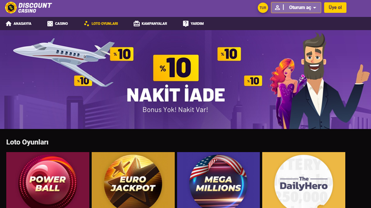 Discountcasino açılış sayfası