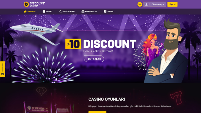 Discountcasino açılış sayfası